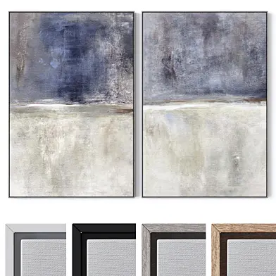 Set of large wall paintings 2144