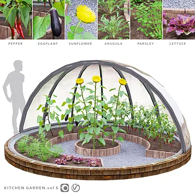 Огород. Теплица | Kitchen garden.vol 6