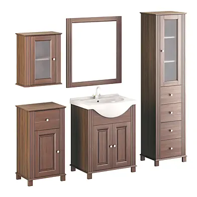 Retro furniture for the bathroom