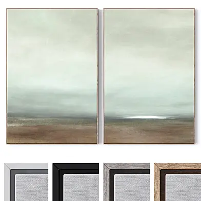 Set of large wall paintings 2213