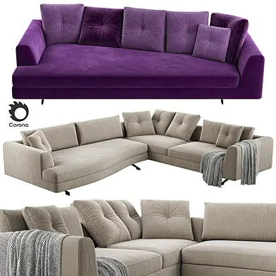 EDUARD NEW  Sectional sofa By VALENTINI