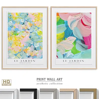 Le Jardin Vintage Exhibition Poster P-605