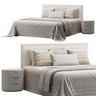 Rectangular Headboard Bed