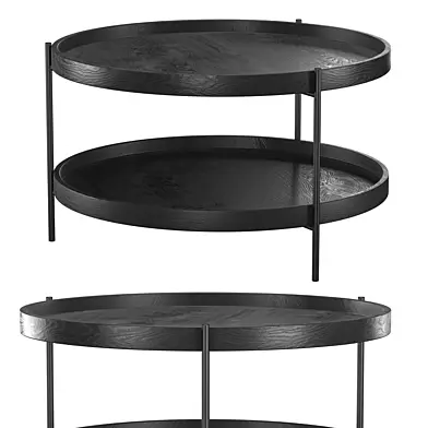 Noir Tiered Coffee Table