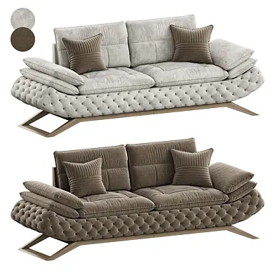 Kral Ahsap Koltuk Takimi Sofa