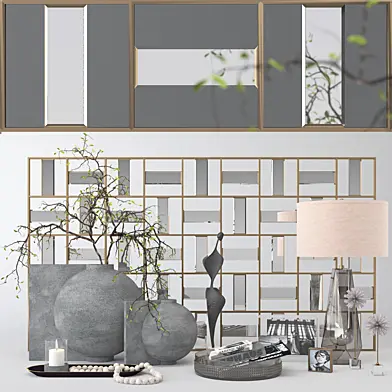 CONCRETE DECORATIVE SET