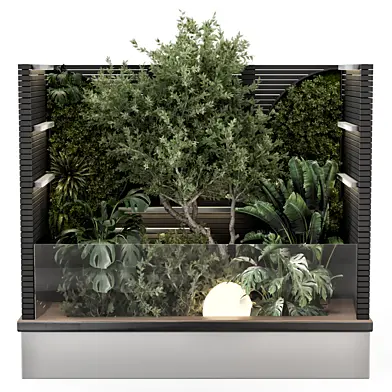 Backyard and Landscape Set Bush and Tree - Set 1170
