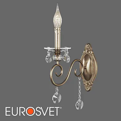 ОМ Бра с хрусталем Eurosvet 10104/1 Ravenna