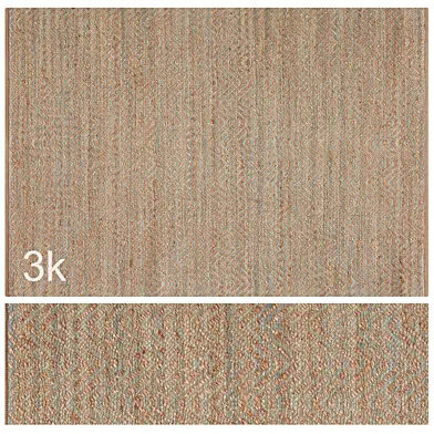 Carpet set 45 - Braided Jute / 4K