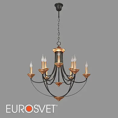 ОМ Подвесная люстра в стиле лофт Eurosvet 60098/9 Lazzaro