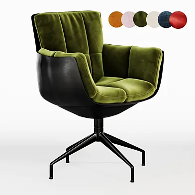 Husk B&B Italia Chair On Trestle