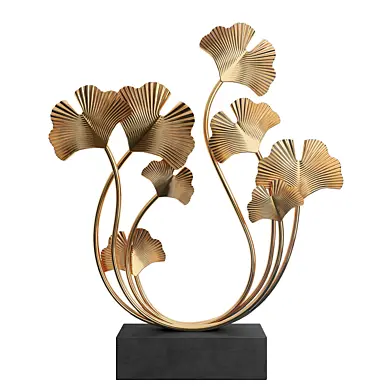 Ochlocknee Gingko Leaves Sculpture