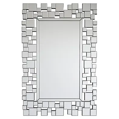 Callan Geometric Squares Mirror Safavieh