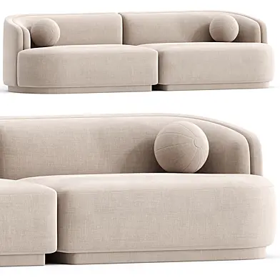 Swoosh Modular 119" Ouray 2-pc Sofa