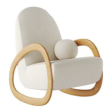 Pollie Boucle Rocking Chair