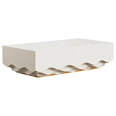 Ruffle Coffee Table