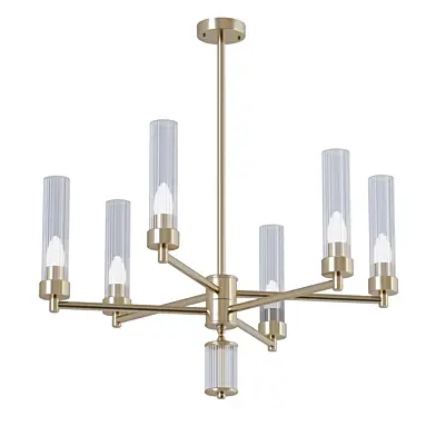Brass Chandelier sku. 28125 by Pikartlights