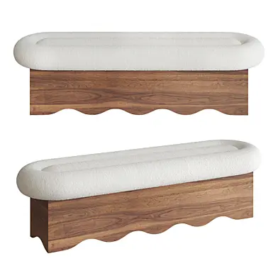 Ripple Bench by Cuff Studio