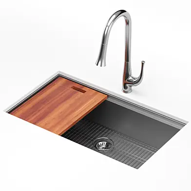 ZLINE Garmisch undermount single bowl kitchen sink SLS 30
