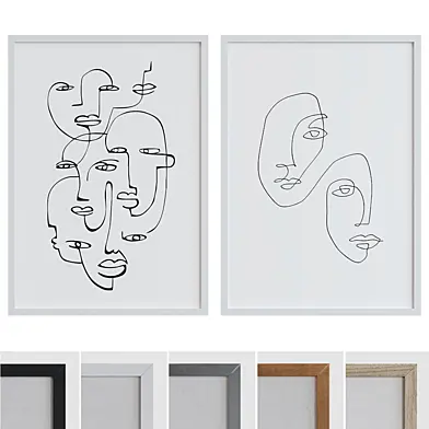Picture Frame Set 1243