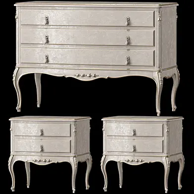 silvano grifoni nightstand  and dresser art 3650