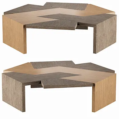 CROSSING TRIO COCKTAIL TABLE by Bakerfurniture