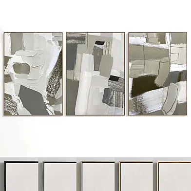 Abstract Painting Set of 3 pieces - No 32