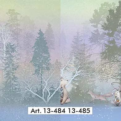 Фотообои MasterFresok Арт. 13-484 13-485 ОМ