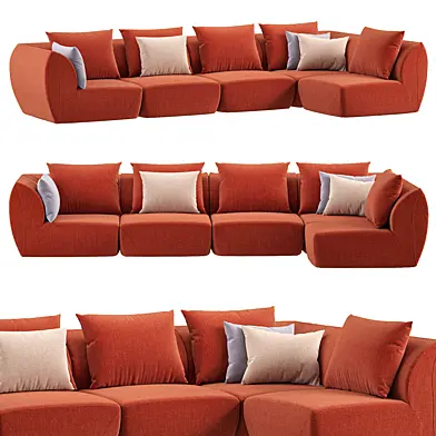 Folia sofa by HC28 Cosmo