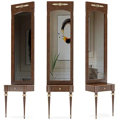 Angelo Cappellini vintage mirror console