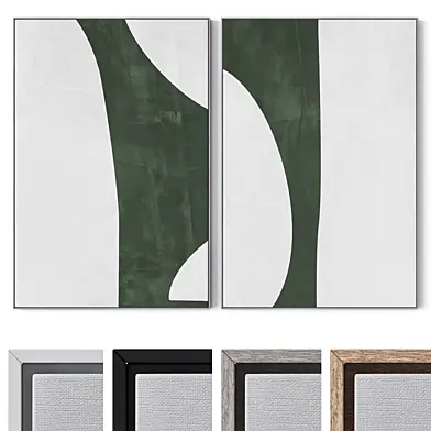 Set of large wall paintings 2417