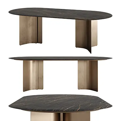 WAVE Oval Table by Marelli