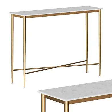 West Elm Neve Marble Console