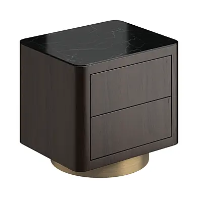Light luxury bedside table