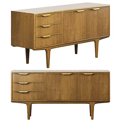 Midcentury Vintage McIntosh Dunvegan Teak Sideboard Credenza 1960's