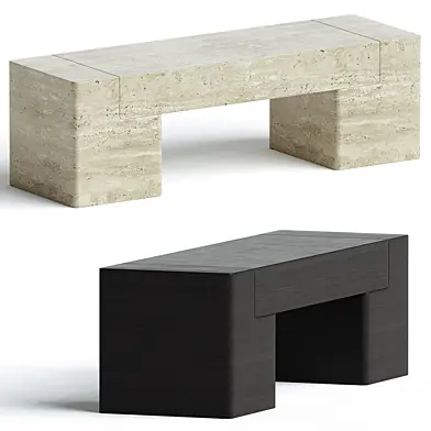 M 005 Bench by Monolith Studio