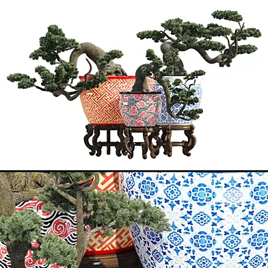 Porcelain bonsai
