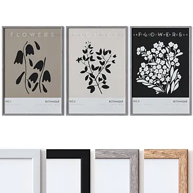 Set of large wall paintings 2465