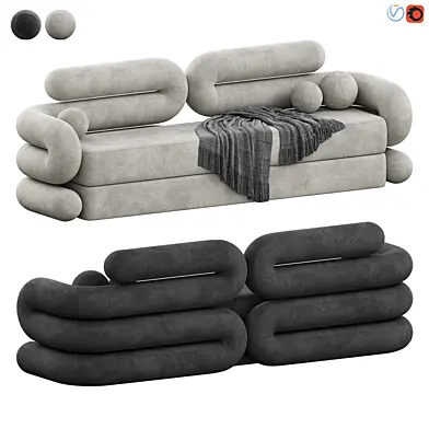 Tube Sofa by Objective Collection