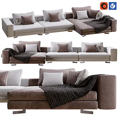 Blanche Coin Sofa