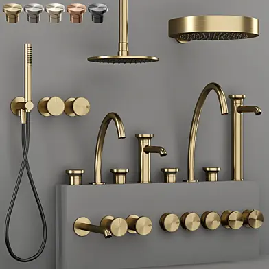 GESSI ORIGINI Bathroom faucet set 1