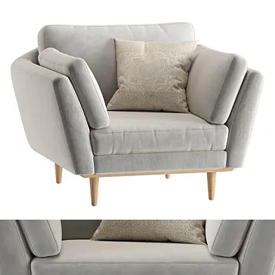 Hague Mid-Century Accent Chair