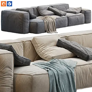 Modular Sofa Peanut B by Bonaldo