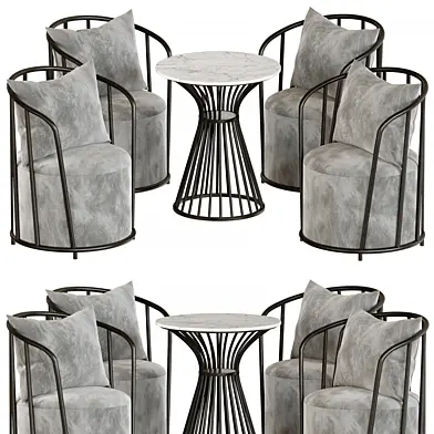 Gray Nordic Luxury Chair