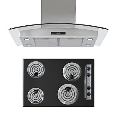 Electric Cooktop and Range Hood