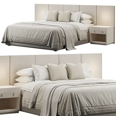 Panels Headboard Bed