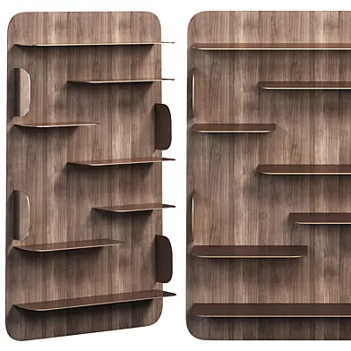 Blabla Blabla mirror bookcase by Bonaldo