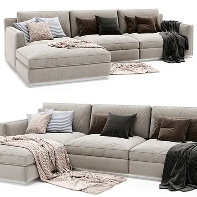 Horm Ellington Chaise Longue Sofa