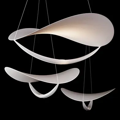 Foscarini PLENA (Archiproducts_LED aluminium and PVC pendant lamp)