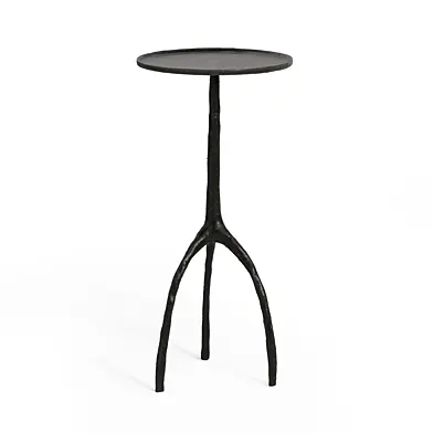 Side Table ( bronze trepied )